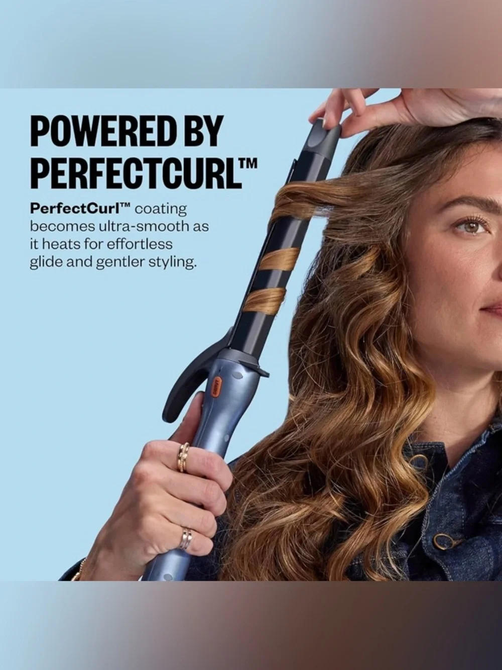 BaBylissPRO Nano Titanium PrecisionGrip 1 Inch Curling Iron